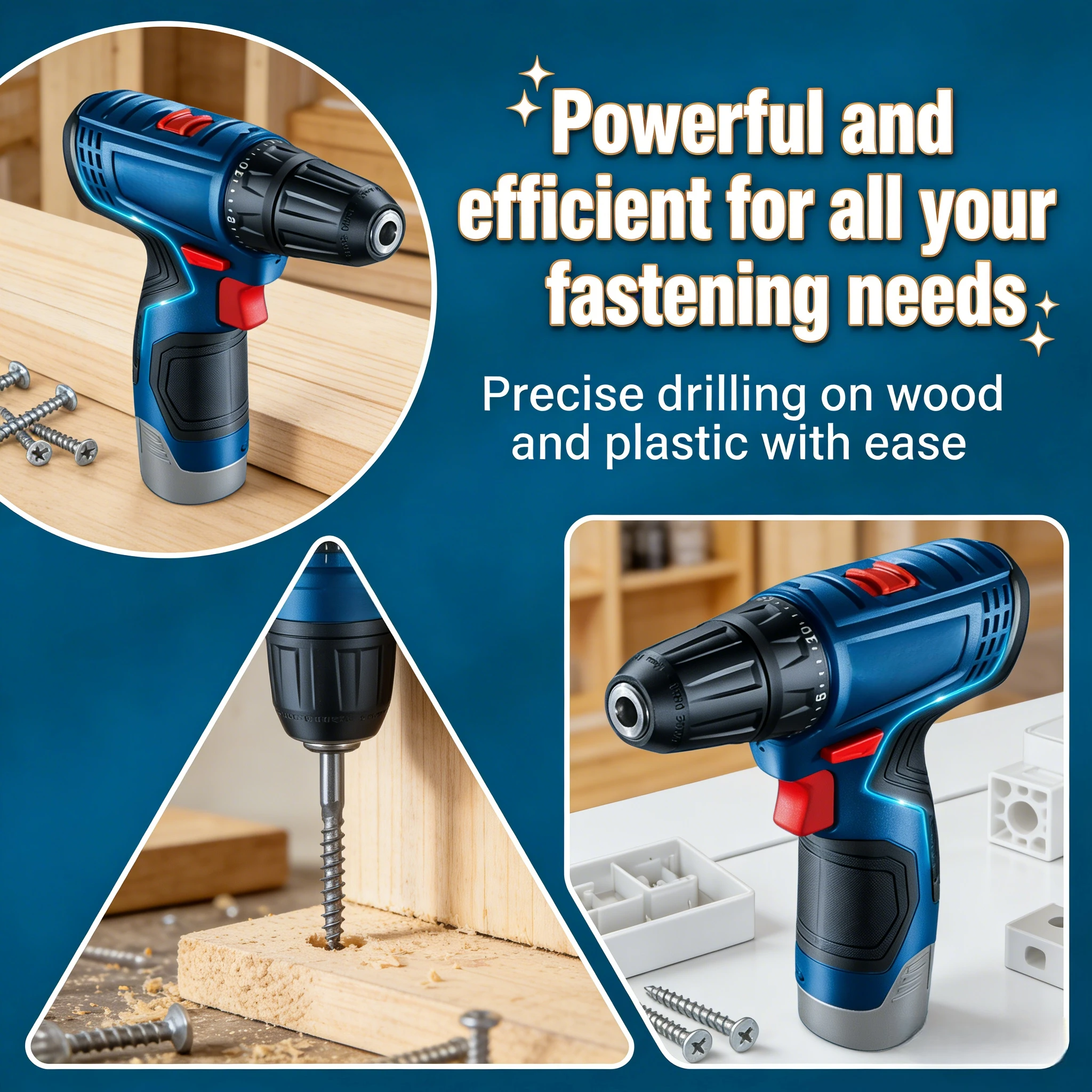 Power Tools Total - ボッシュ電動ドリル GSR 120-LI 12V 充電式コードレス多機能家庭用 DIY