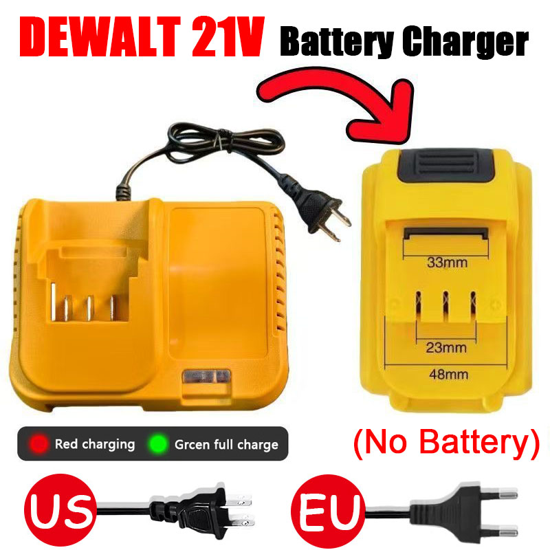 Power Tools For Sale - 米国EUプラグ21V 0.5A 2.5A デウォルトリチウムバッテリー充電器18V用 電動工具用高品質充電器 卸売電動工具