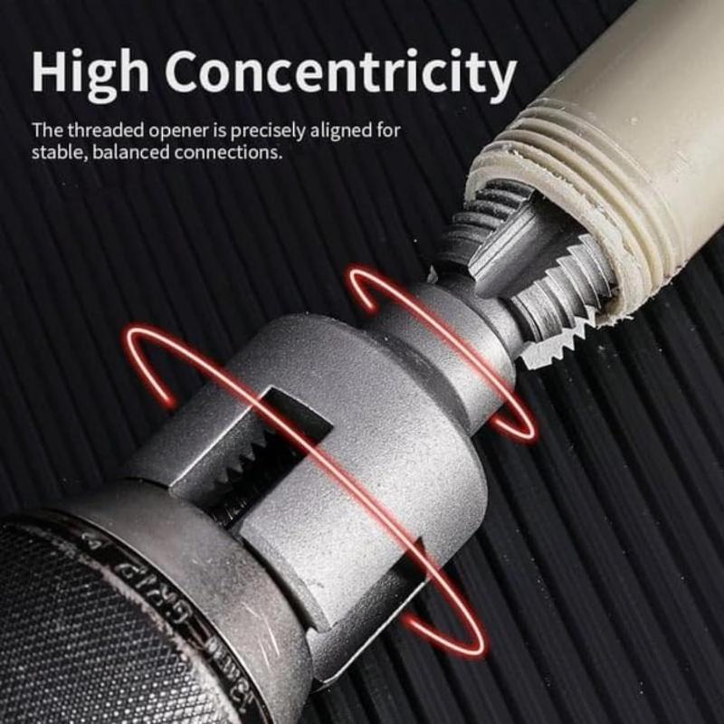 1セットパイプねじ切り工具一体型内外管ねじ切り工具電動ドリル - Power Tools Total のレビューと価格