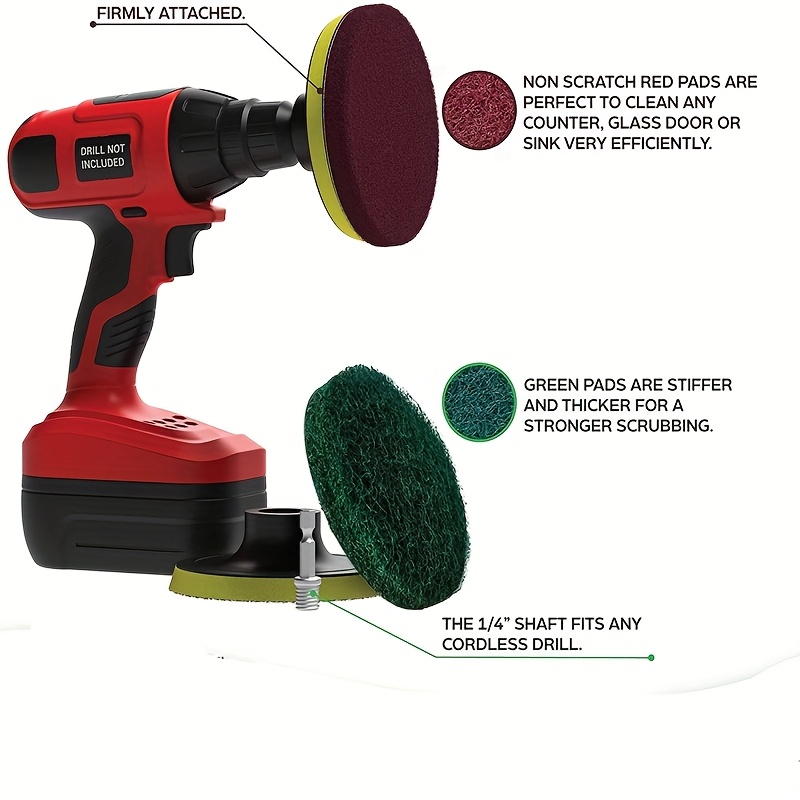 車用電動ドリルブラシキット電動クリーニングブラシツール研磨パ - Power Tools Total のレビューと価格