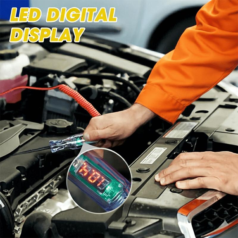 3V 120V 電圧テスターペンデジタルディスプレイロングプ - Power Tools Display のレビューと価格