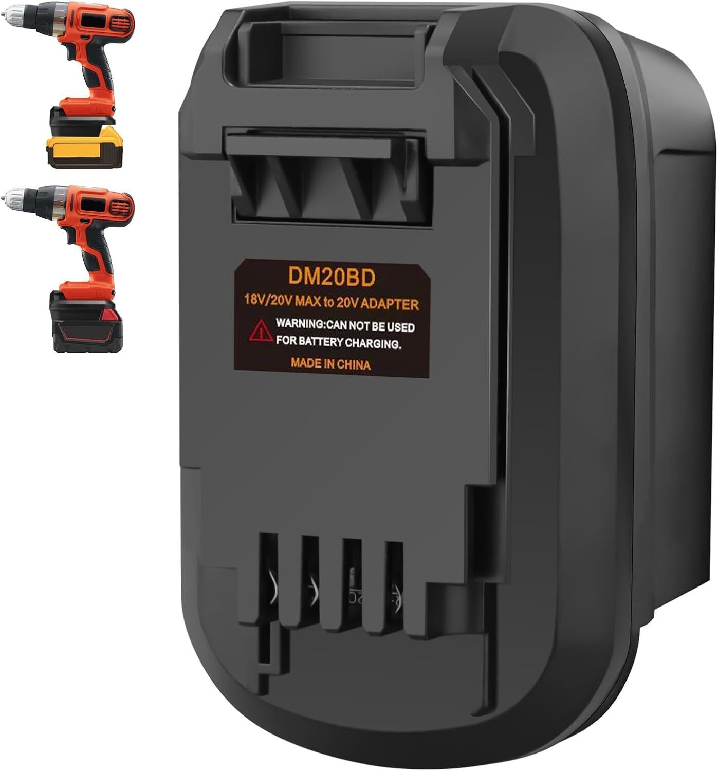 DM20BD バッテリーアダプター DeWalt 20V 用 - Black+Decker Tool Cordless のレビューと価格