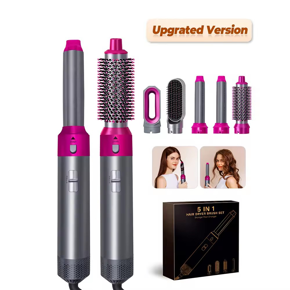 ヘアドライヤー 5-In-1 電気ヘアコーム マイナスイオン - Power Tools China のレビューと価格