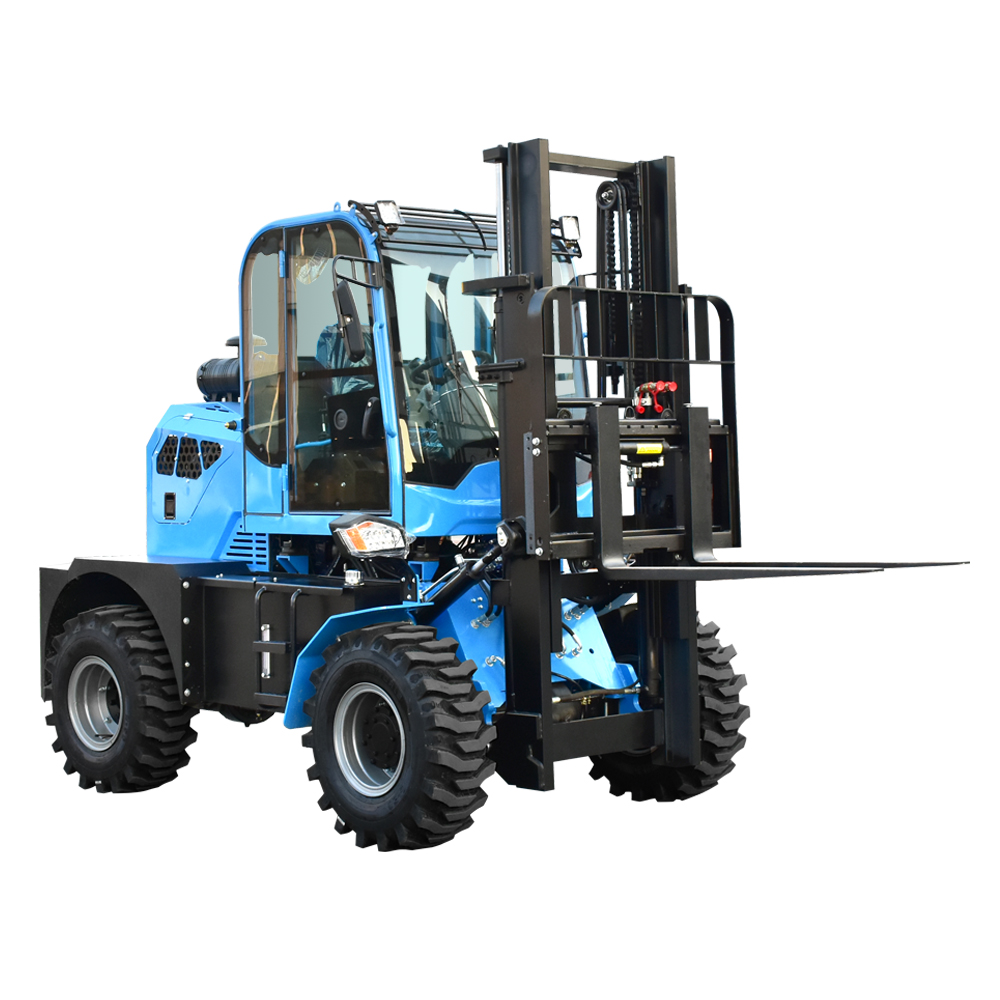 建設工事用ラフテレーンフォークリフト、ヘビーデューティー高出 - Power Tools And Engineering のレビューと価格