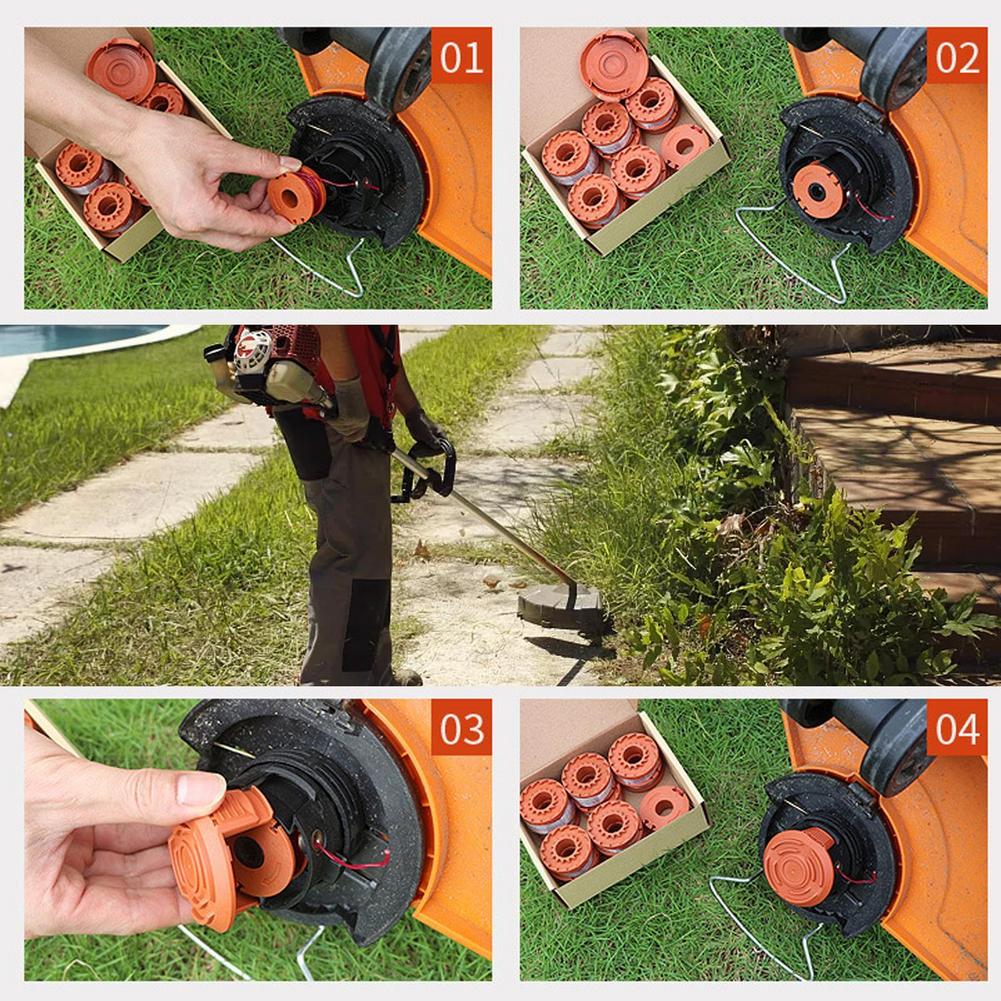 交換用トリマーラインスプールセット WORX 芝刈り機 WA - Power Tools For Sale のレビューと価格