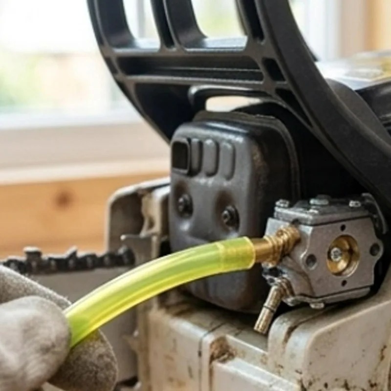 黄色のガス燃料ラインホースチューブ、小型エンジンチェーンソー - Power Tools For Sale のレビューと価格