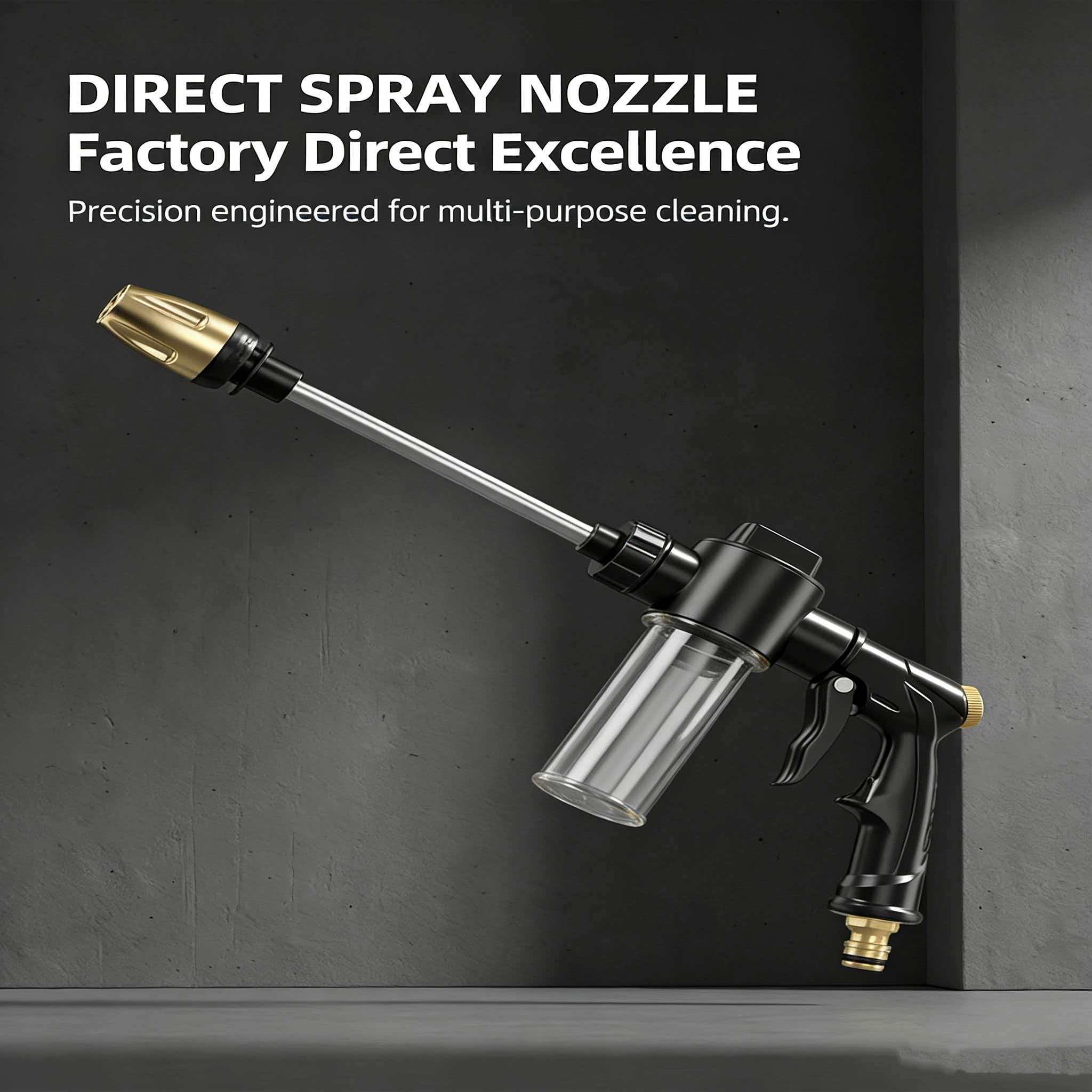 高圧洗車水鉄砲フォームボトル付き強力スプレーヤー車の壁床庭の - Power Tools And Engineering のレビューと価格