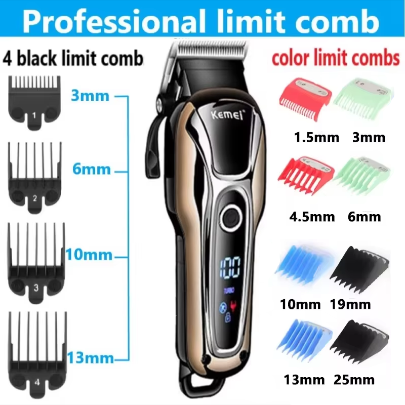 Kemei 1990 新しいバリカンプロフェッショナルバリカ - Power Tools Panasonic のレビューと価格