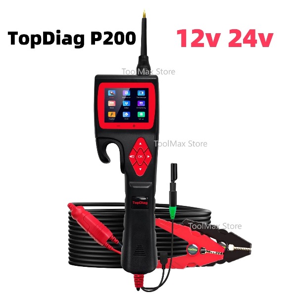 JDiag P200 12V 24V パワーブローブ 自動車 - Power Tools In Automotive のレビューと価格