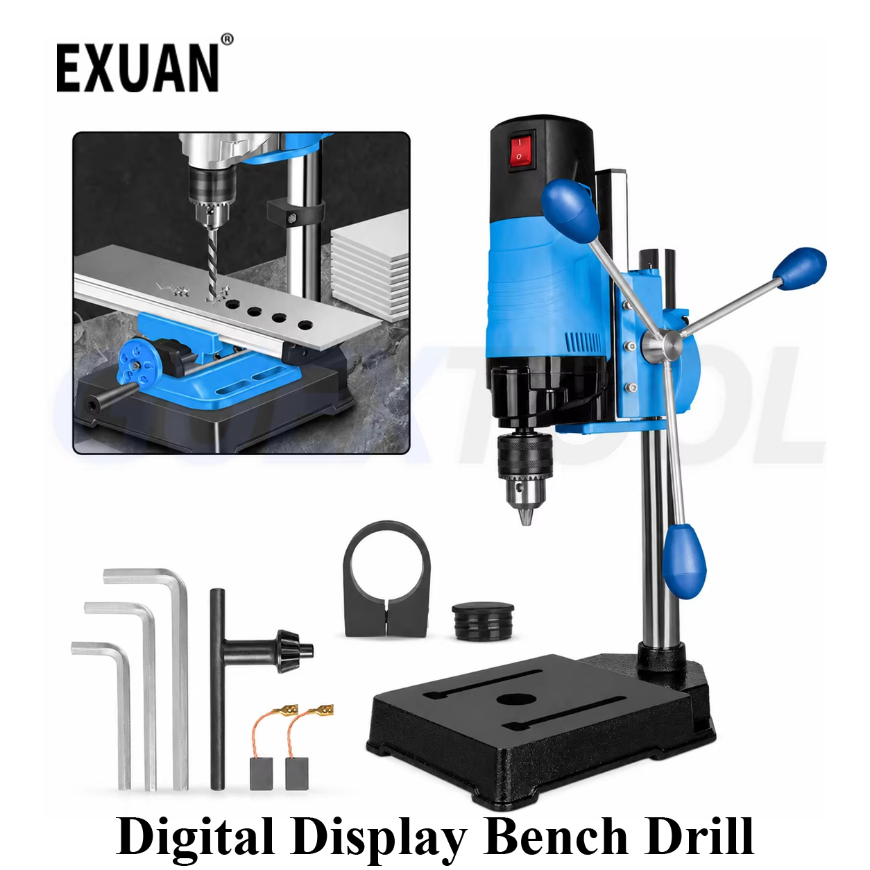 デジタルディスプレイベンチドリルツール 1200W ハイパワ - Power Tools Display のレビューと価格
