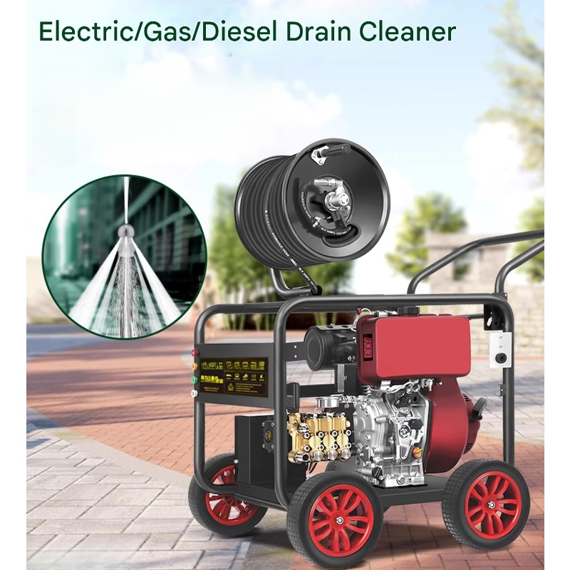 業務用高圧洗浄機、ガソリン式、排水管清掃、市政工事用ツール - Power Tools And Engineering のレビューと価格